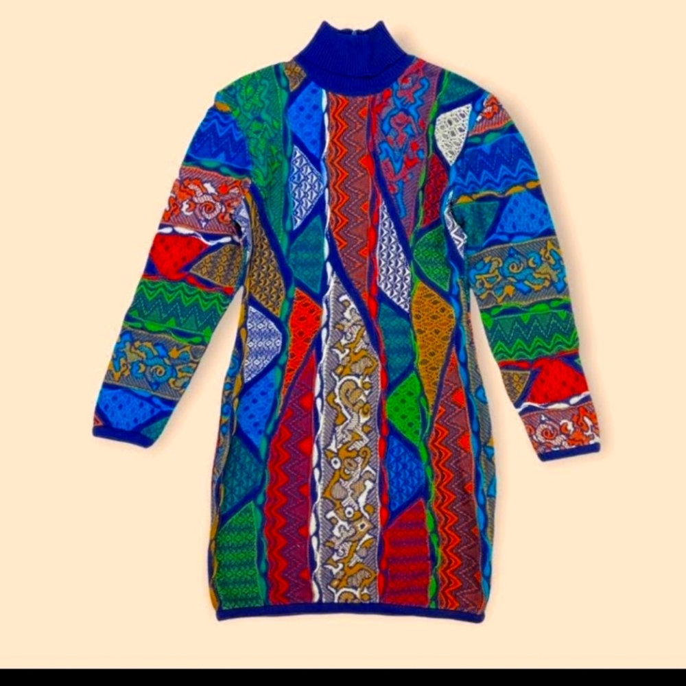 Coogi 3D Knit Dress